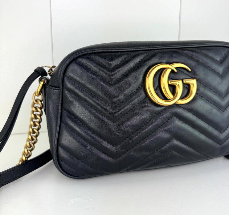 Gucci small GG Marmont chain shoulder bag