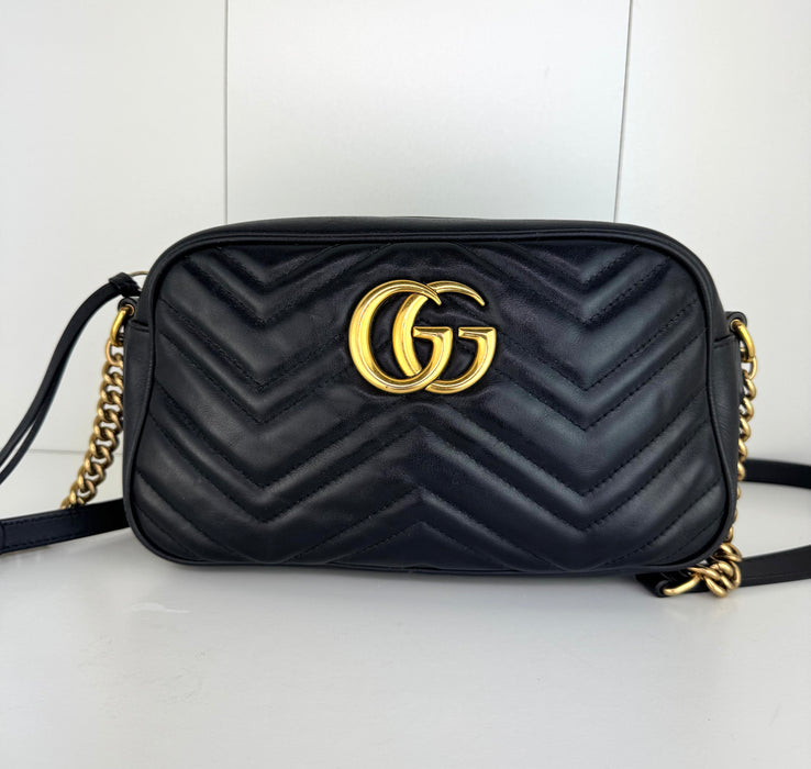 Gucci small GG Marmont chain shoulder bag