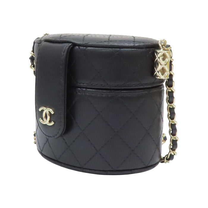 Chanel Vanity Case Chain Quilted Lambskin Mini crossbody bag