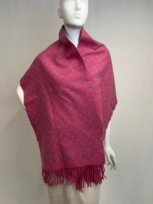 Louis Vuitton Pink Scarf