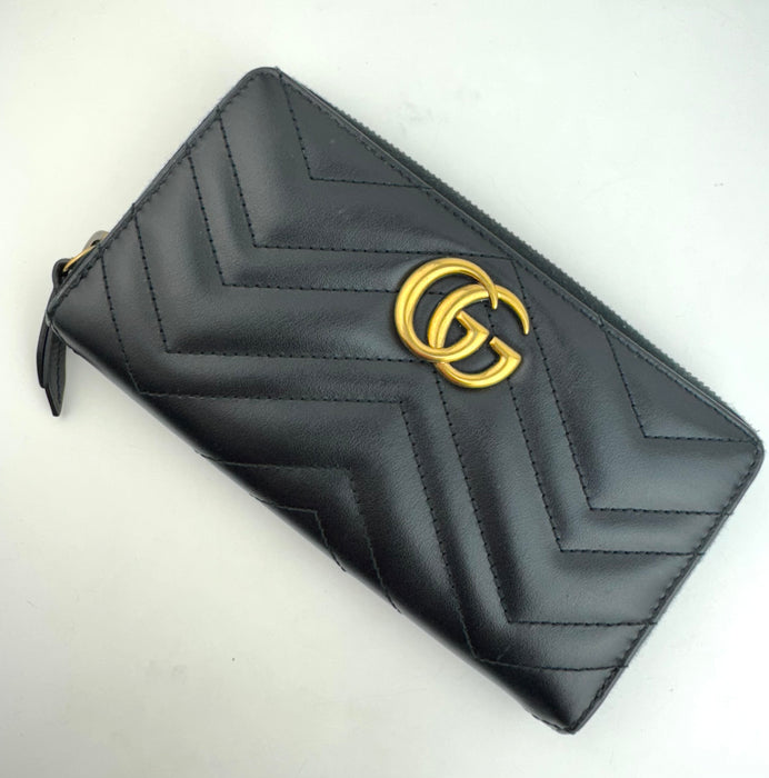 Gucci GG Marmont Zip Around Wallet
