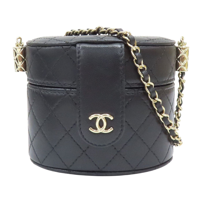 Chanel Vanity Case Chain Quilted Lambskin Mini crossbody bag