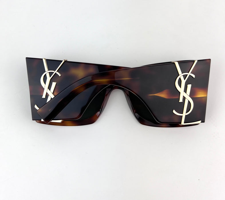 Saint Laurent Blaze Sunglasses with oversized Cateye frames