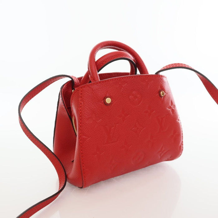 Louis Vuitton Empriente Montaigne Nano Red