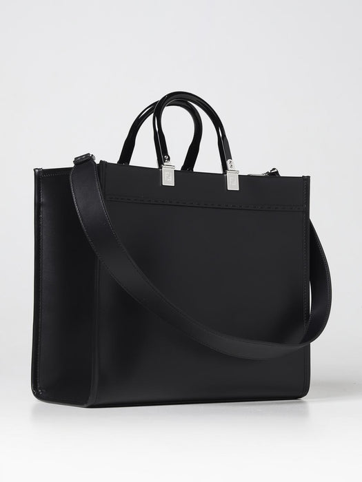 Fendi Medium Sunshine Shopper Black