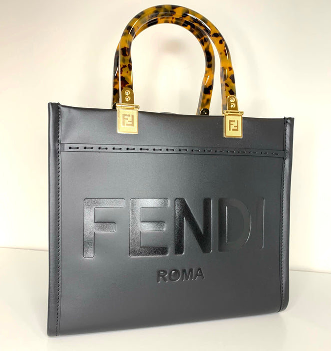 Fendi Sunshine Small Shopper Tote