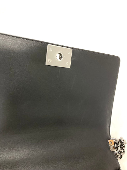 Chanel Medium Patent Boy Bag
