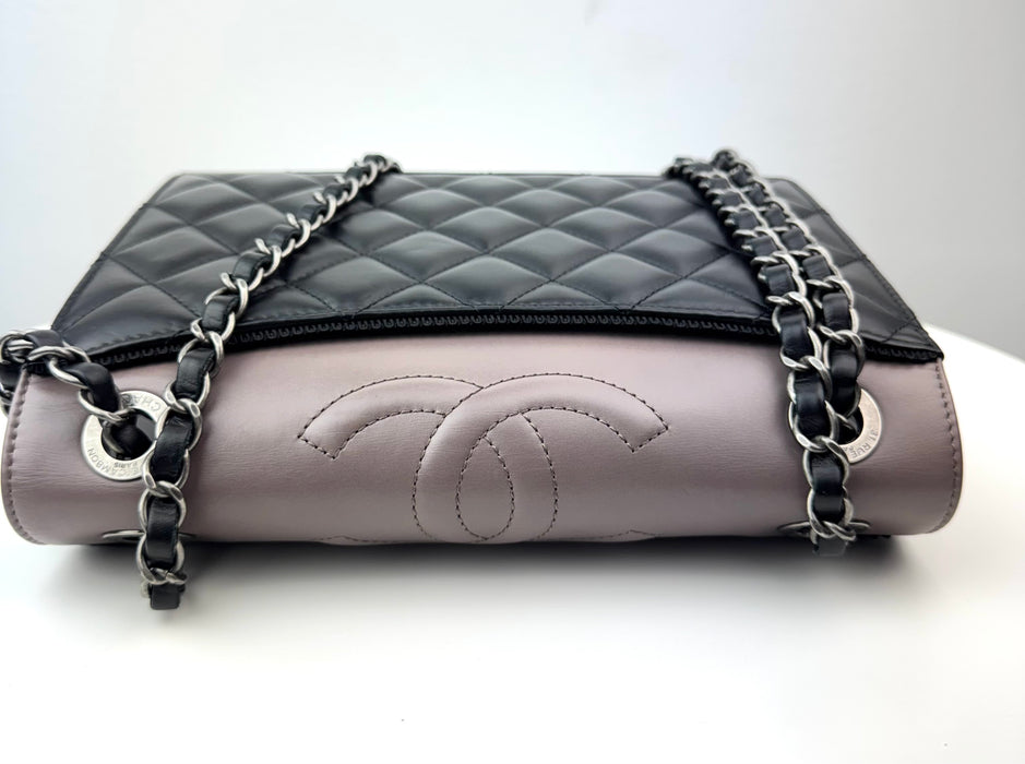 Chanel Calfskin Quilted Ballerine Flap Black