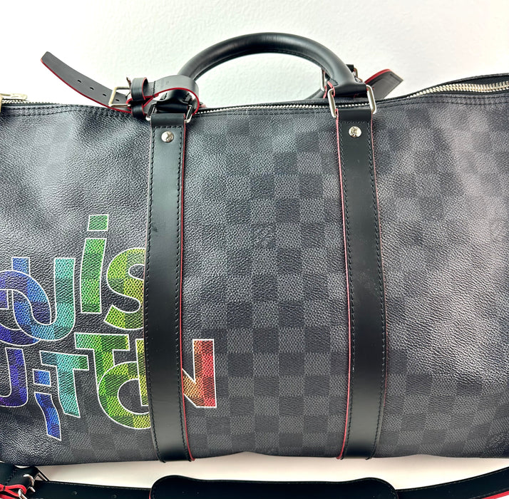 Louis Vuitton Damier Graphite Keepall Bandoulière 50
