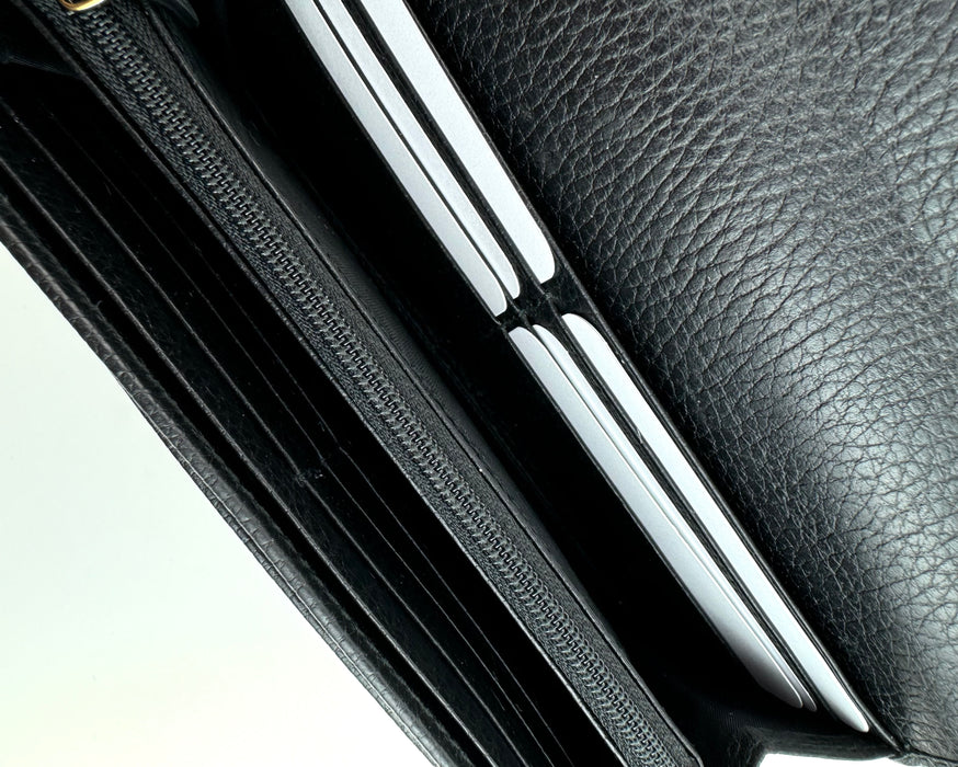 Gucci GG Marmont Black Long Wallet