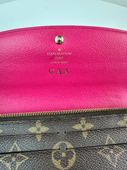 Louis Vuitton Emilie Blooms Flower Wallet