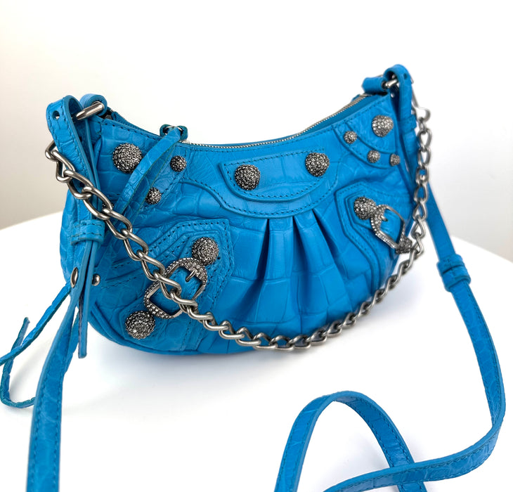Balenciaga Women's Le Cagole Mini Bag With Chain