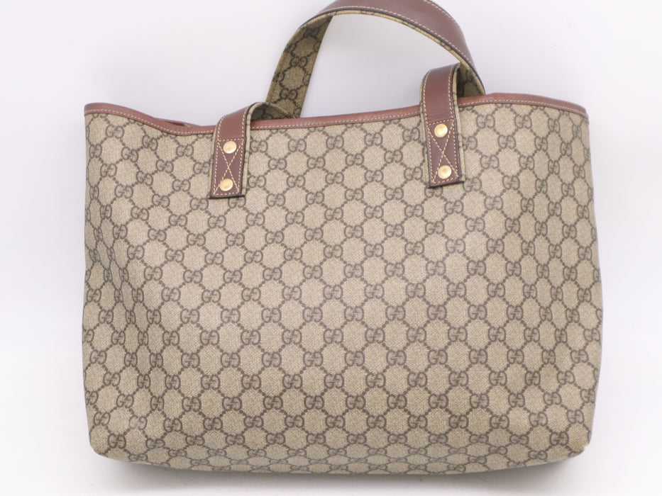 Gucci GG Plus Monogram Medium Signature Web Loop Tote