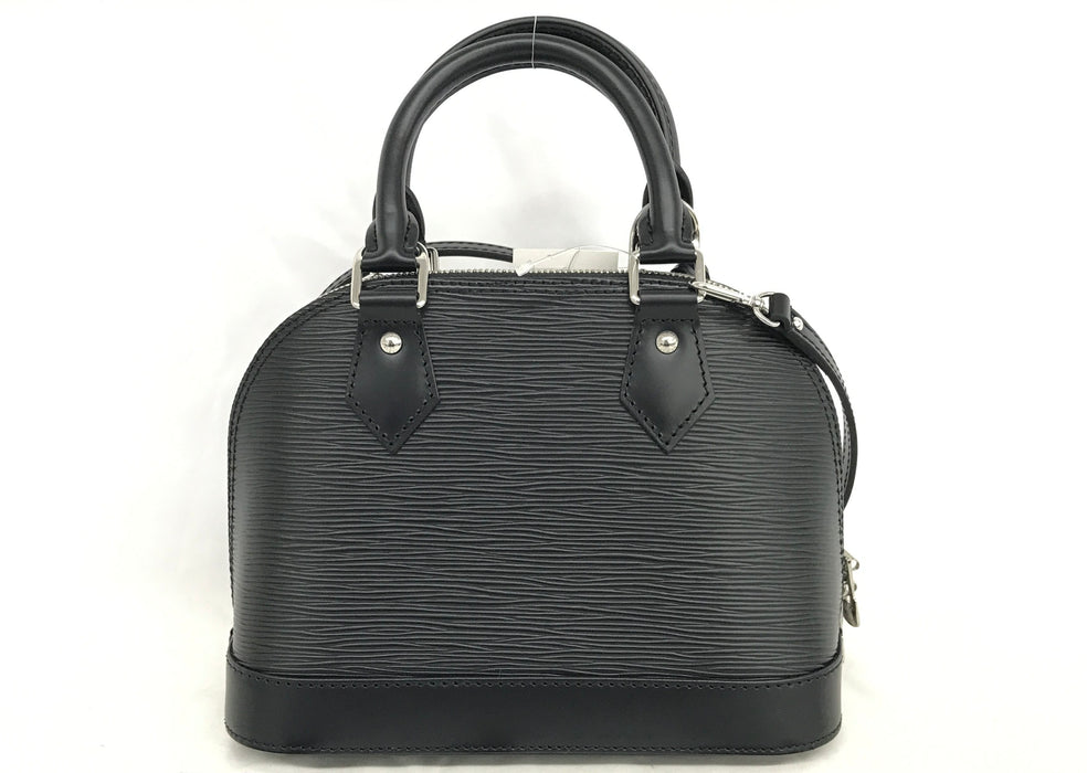 Louis Vuitton Epi Alma Bb Black