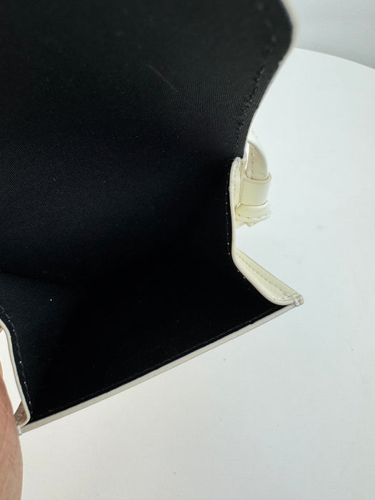 Celine Pouch With flap White