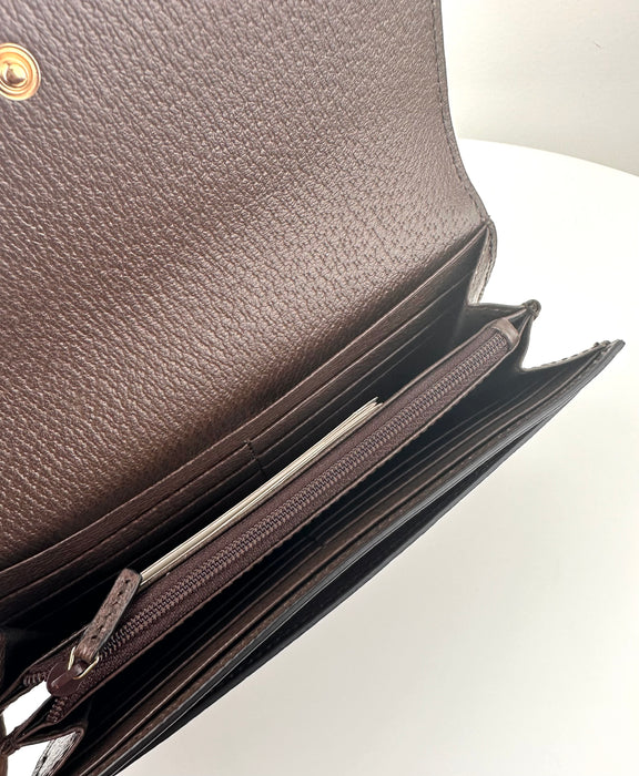 Gucci Ophidia GG continental wallet