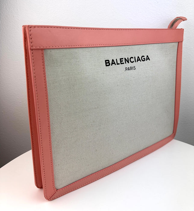 Balenciaga Canvas Pochette