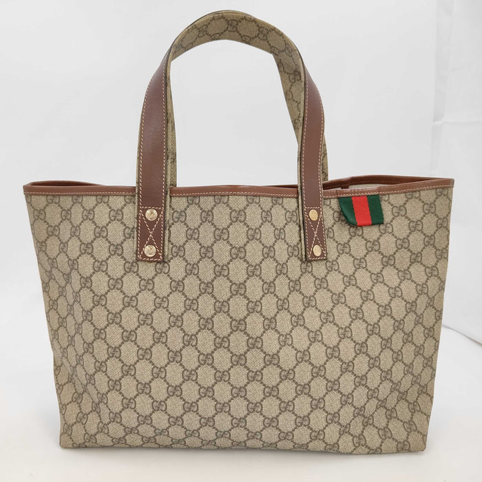 Gucci GG Plus Monogram Medium Signature Web Loop Tote