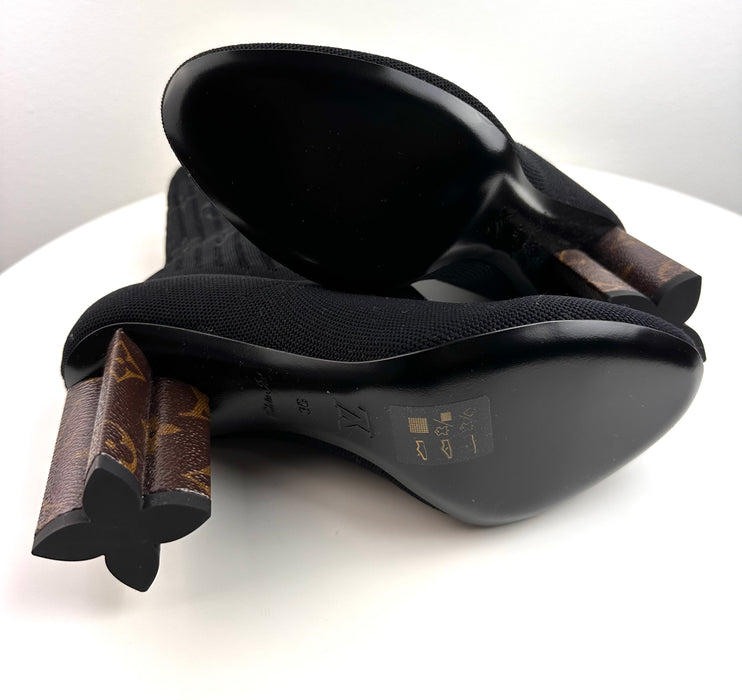 Louis Vuitton Silhouette Ankle Boots