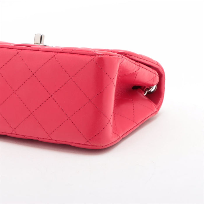 Chanel Lambskin Quilted Mini Square Flap