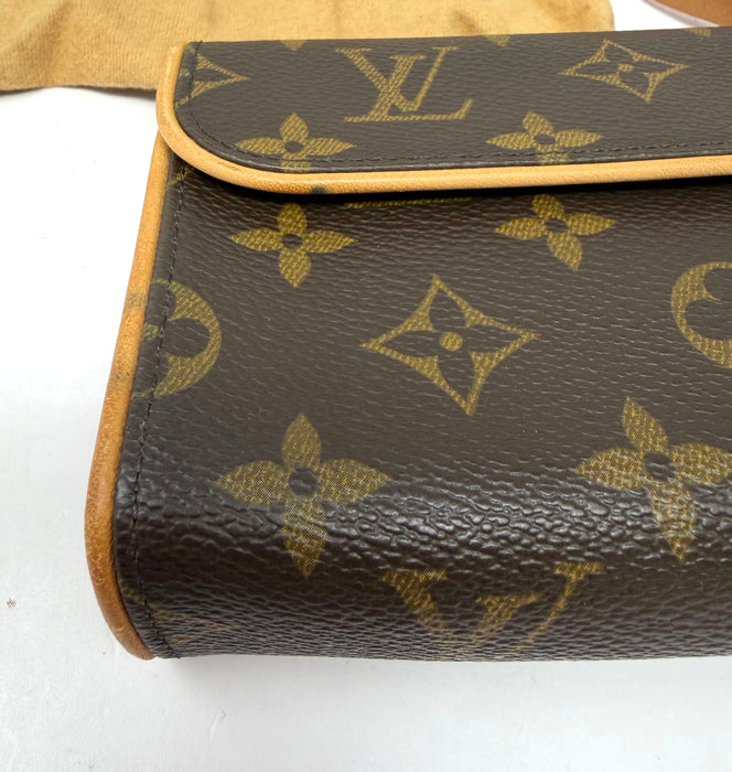 Louis Vuitton Pochette Florentine Monogram belt bag