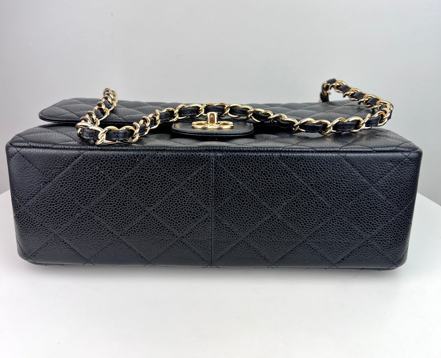 Chanel Large Caviar flap classic bag
