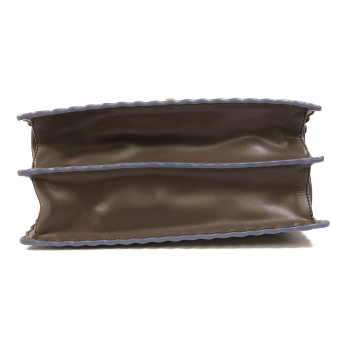 Fendi Cowhide Leather Kan Shoulder bag