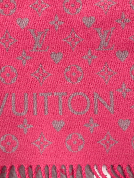 Louis Vuitton Pink Scarf