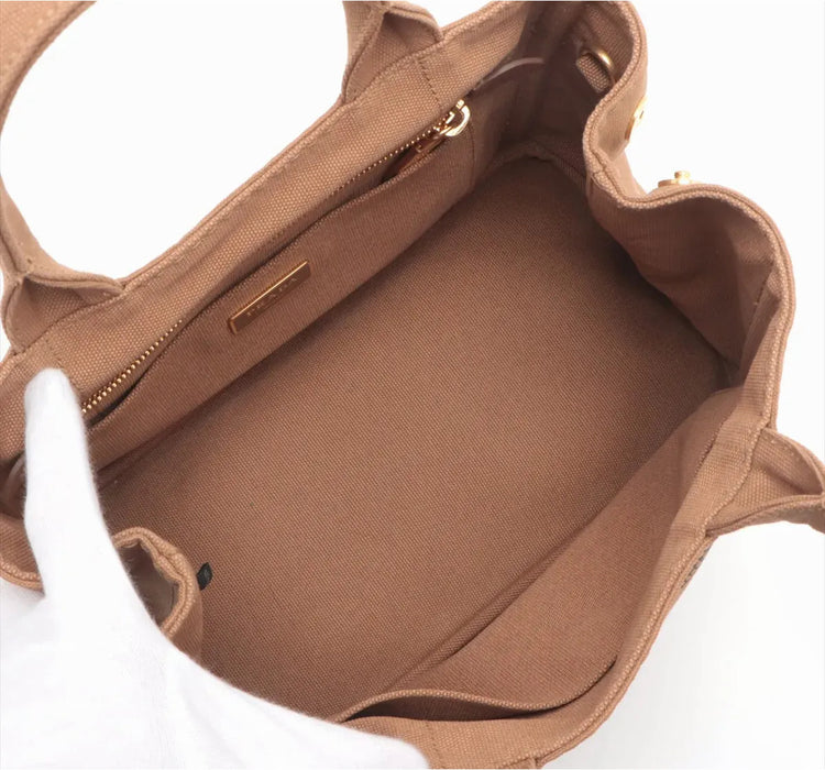 Prada Prada Canapa Canvas Tote
