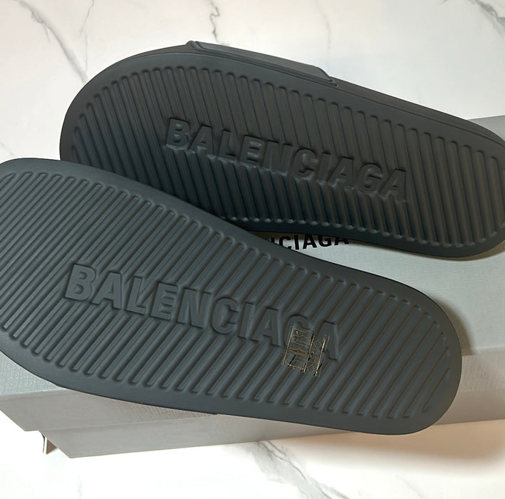 Balenciaga Pool Slide Sandal Glow In The Dark