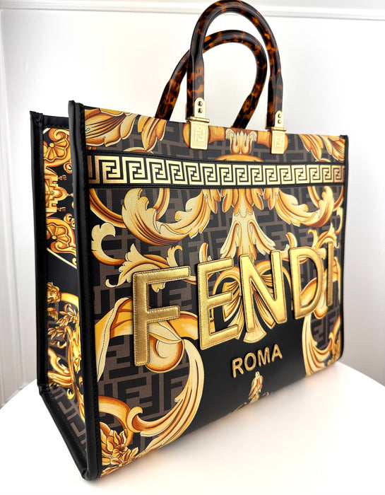 Fendace Large Sunshine Shopper Tote