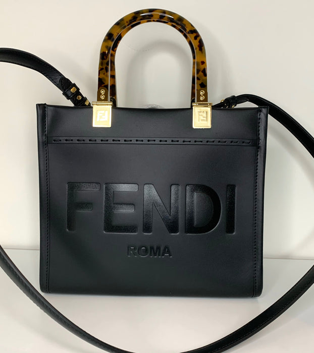 Fendi Sunshine Small Shopper Tote