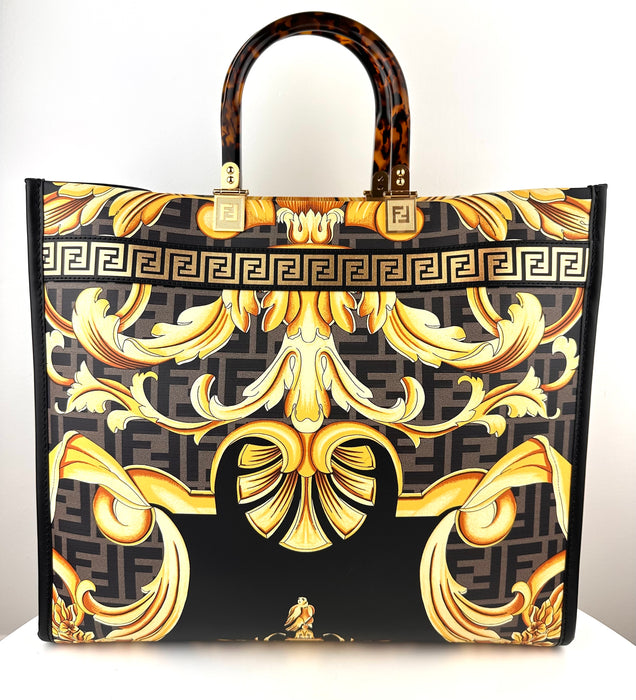 Fendace Large Sunshine Shopper Tote