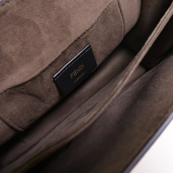 Fendi Cowhide Leather Kan Shoulder bag