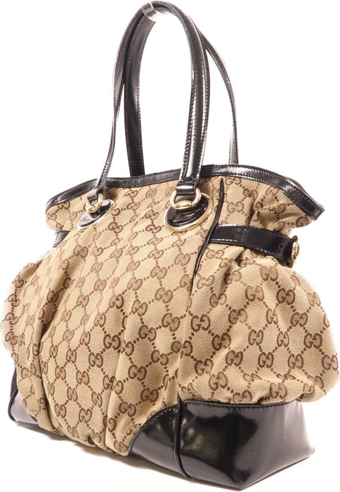 Gucci GG Canvas Full Moon Tote Bag