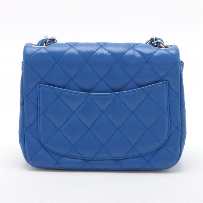 Chanel Lambskin Quilted Mini Square Flap