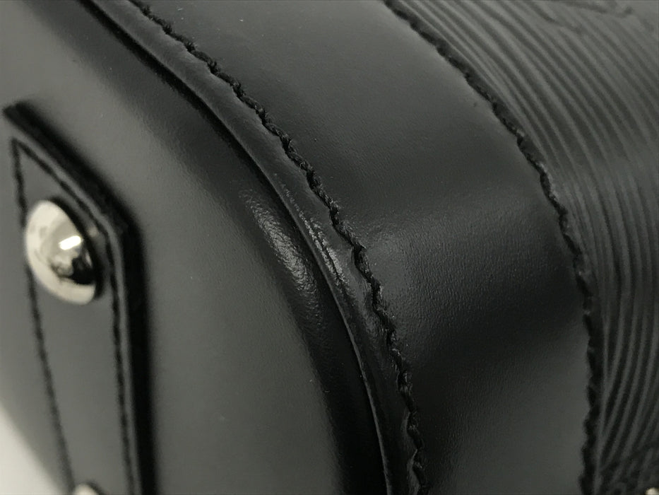 Louis Vuitton Epi Alma Bb Black