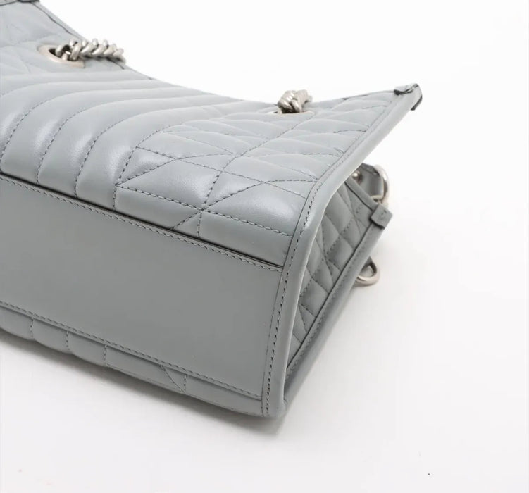 Gucci GG Marmont Chain Tote Bag Gray