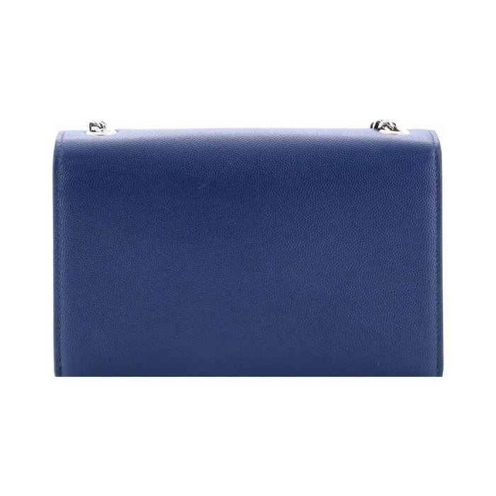 Saint Laurent Kate Small Grain De Poudre Shoulder Bag on Chain