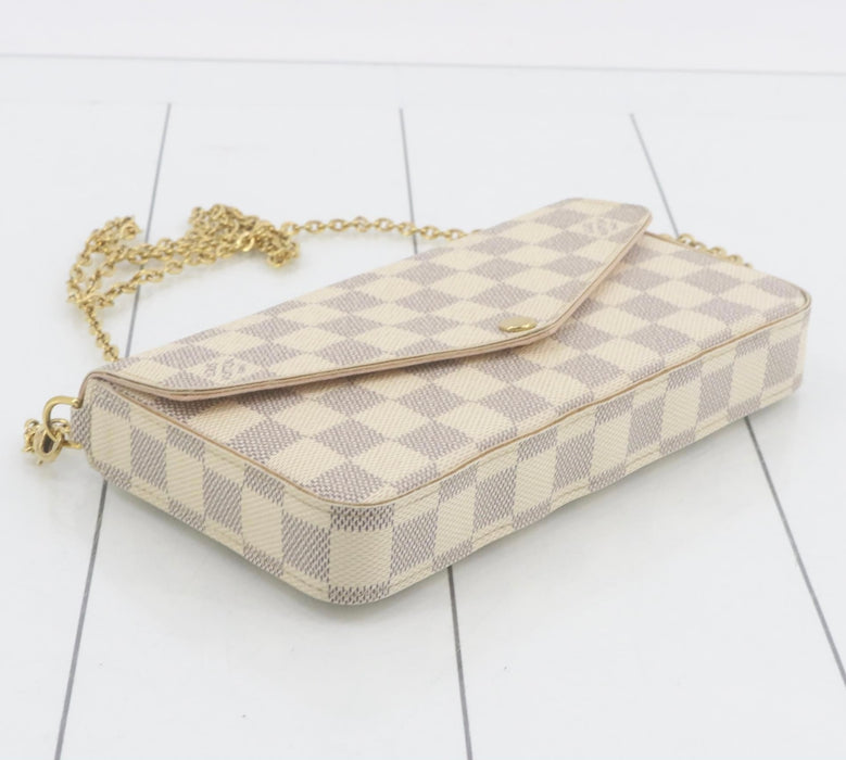 Louis Vuitton Fèlicie Pochette Damier Azur