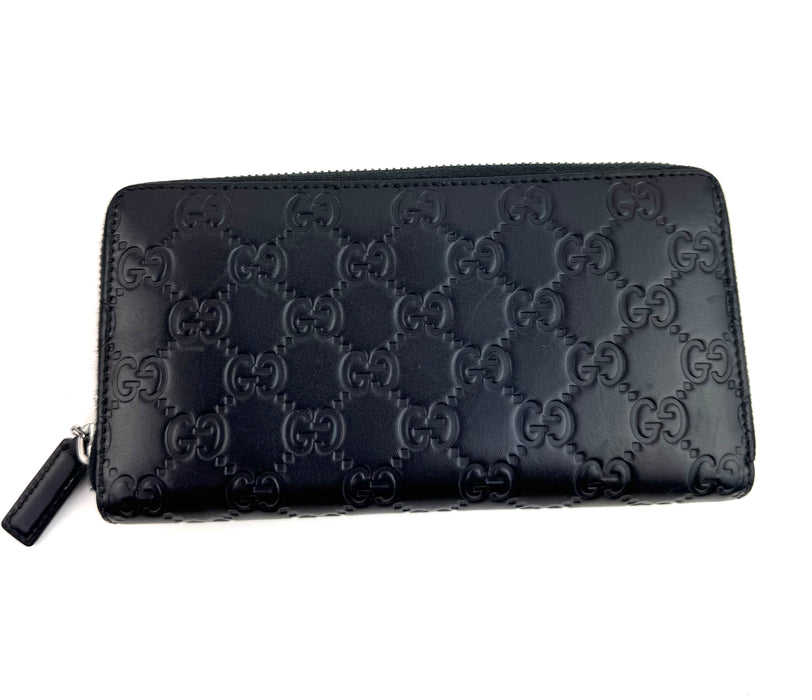 Gucci Zip Around wallet black