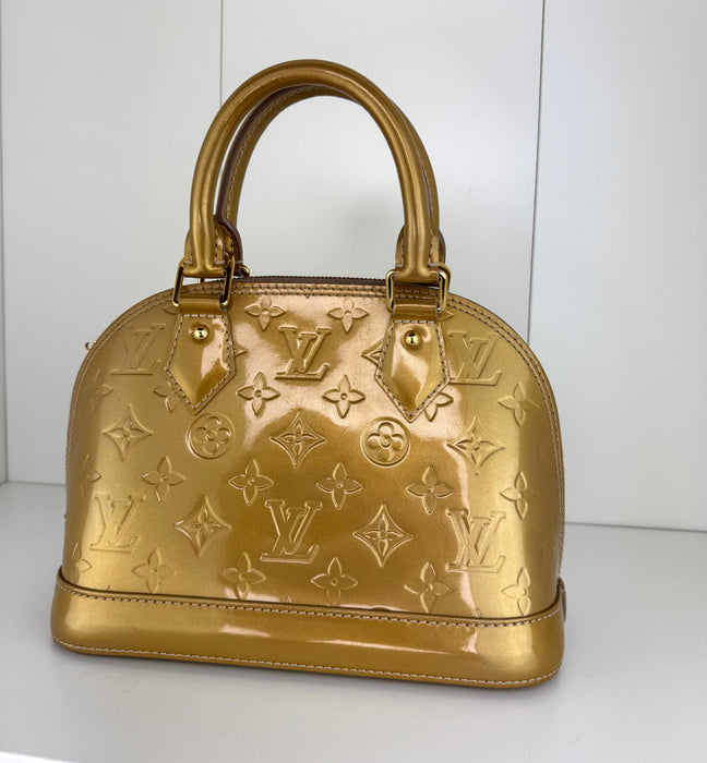 Louis Vuitton Monogram Vernis Alma BB
