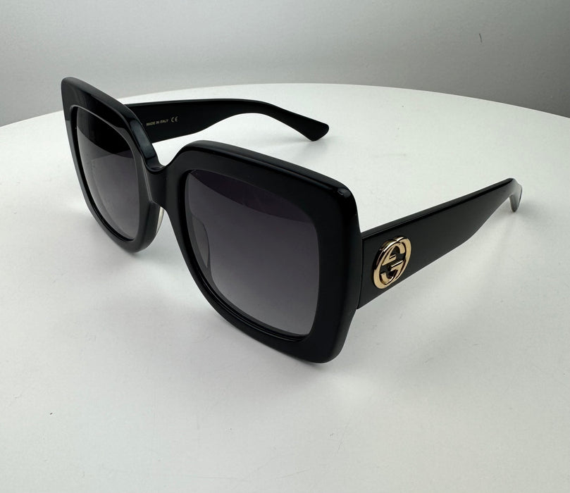 Gucci Acetate Square Sunglasses in Black