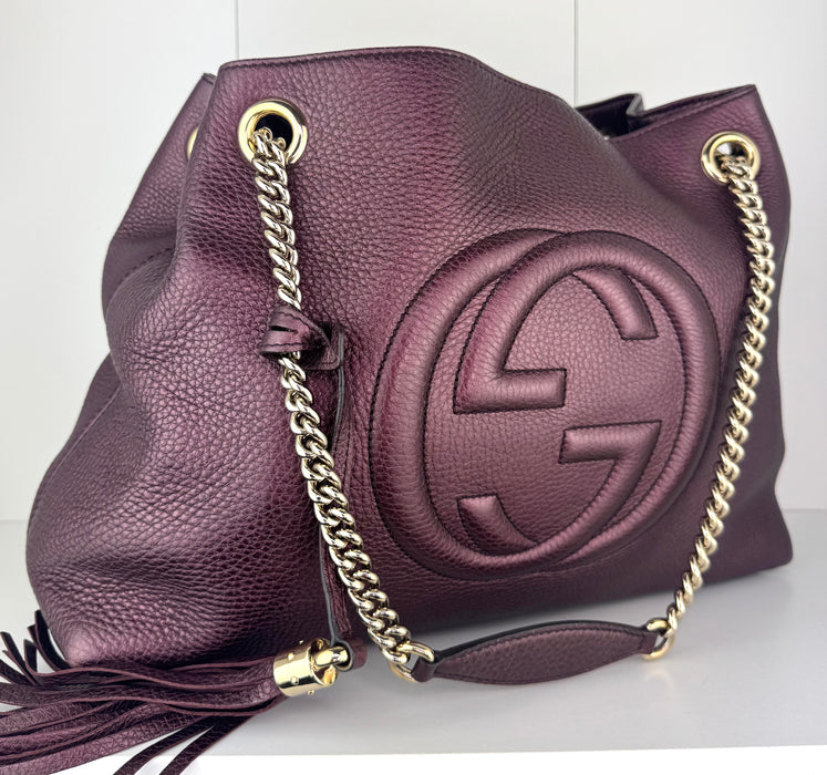 Gucci Soho Leather Medium Shoulder Bag