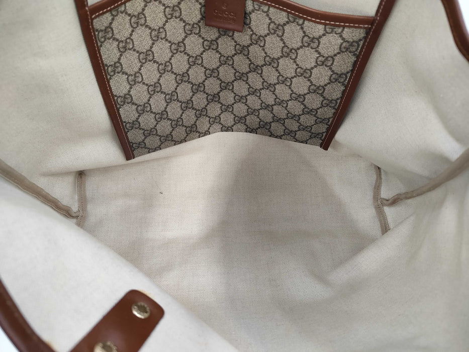 Gucci GG Plus Monogram Medium Signature Web Loop Tote