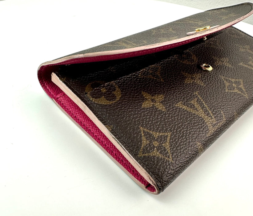Louis Vuitton Emilie Blooms Flower Wallet