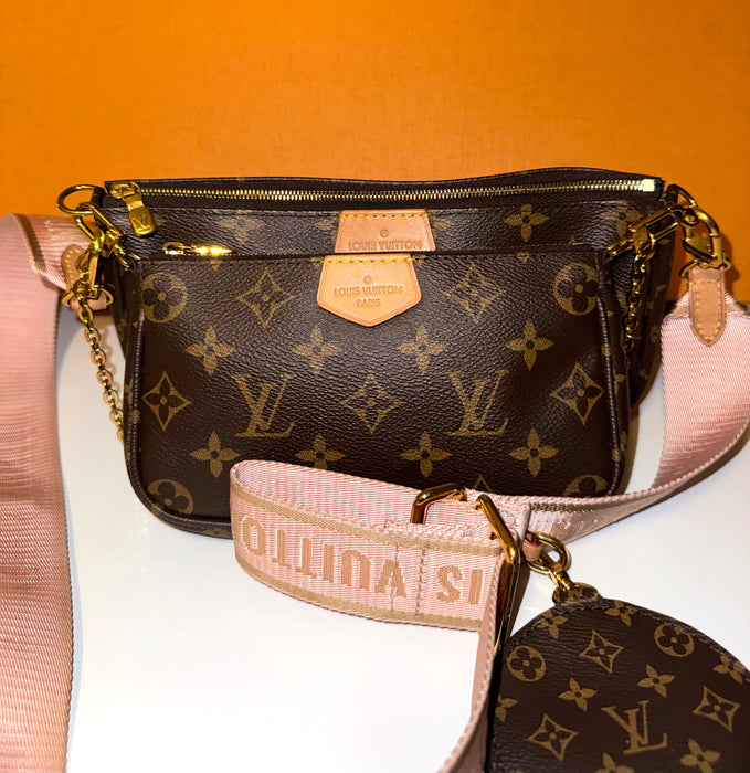 Louis Vuitton Multi Pochette Accessories in Light Pink