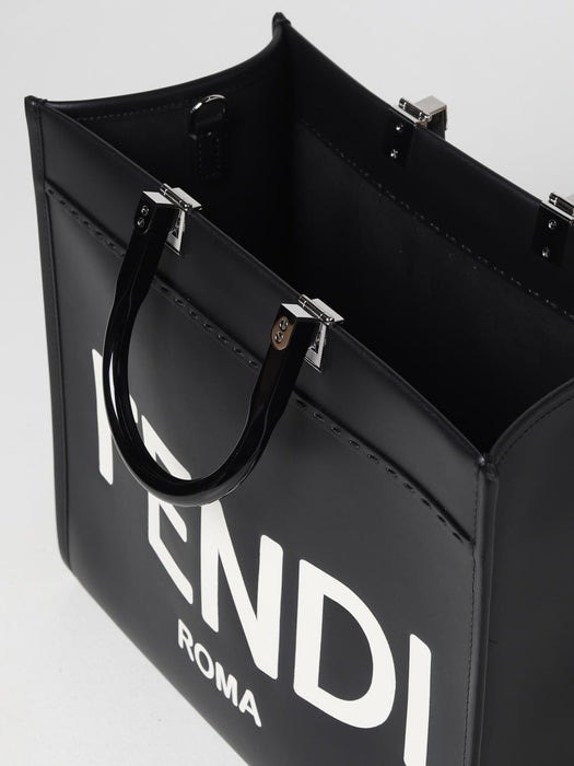 Fendi Medium Sunshine Shopper Black