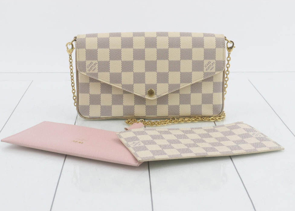 Louis Vuitton Fèlicie Pochette Damier Azur