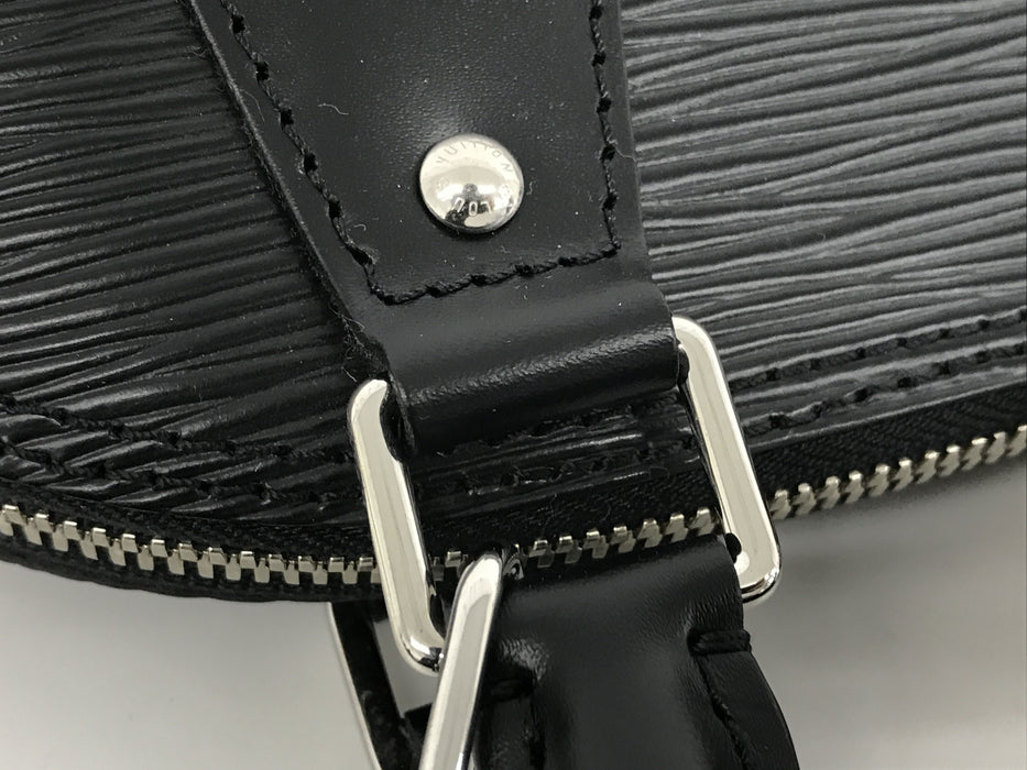 Louis Vuitton Epi Alma Bb Black
